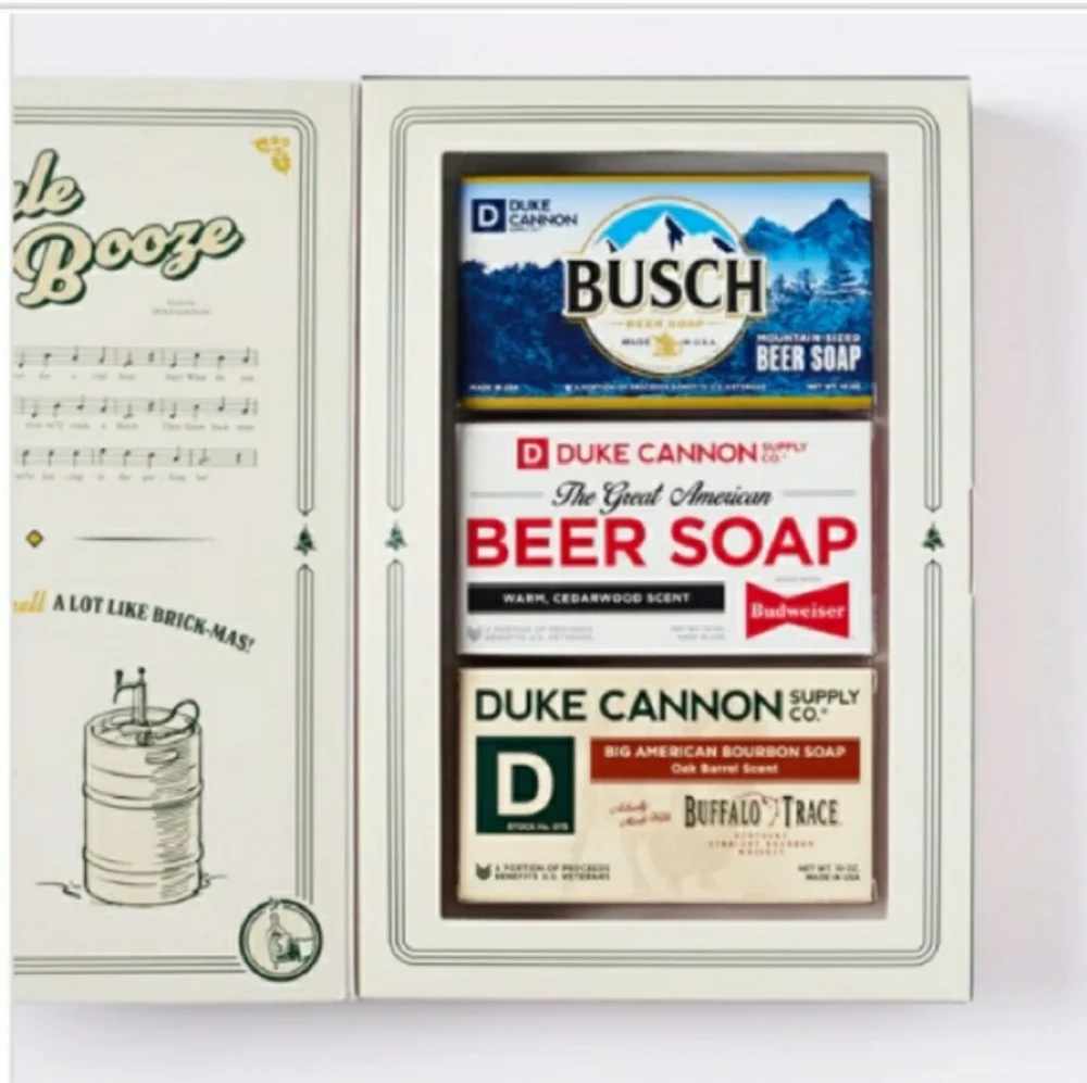 Duke Cannon Supply Co. Jingle Booze Gift Set.NEW!